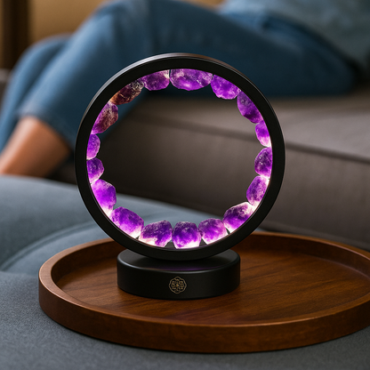 ZenCrystal – Lampă din cristale artizanală NoStress
