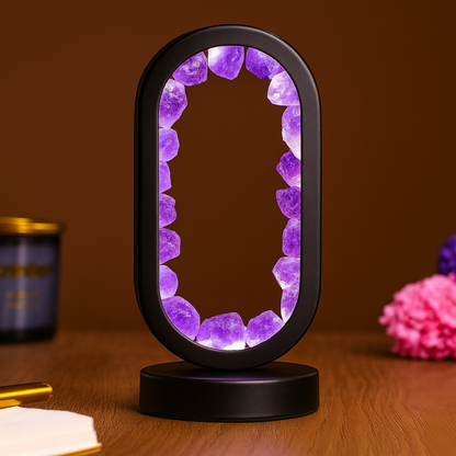 ZenCrystal – Lampă din cristale artizanală NoStress